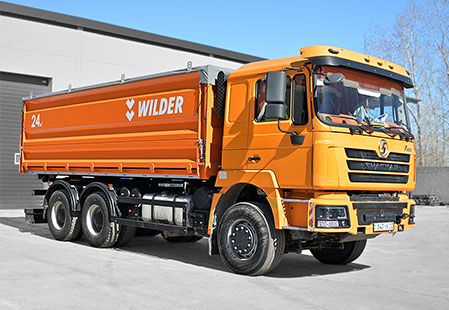 Автомобиль самосвальный  24 м.куб на базе шасси SHACMAN